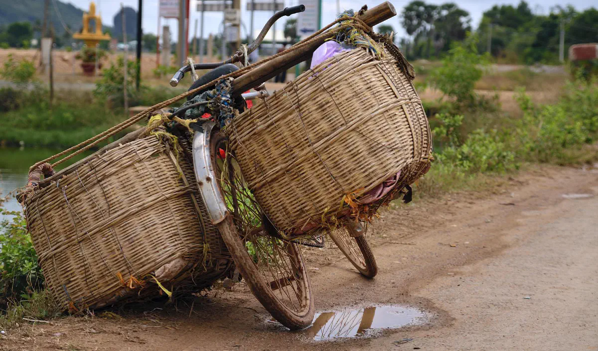 Setting up the bike for cargo