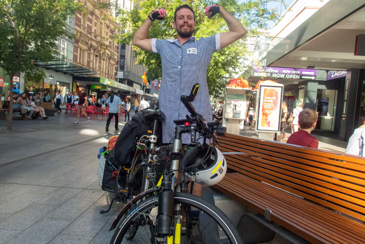 Melbourne to Adelaide in a school dress for charity: looking back