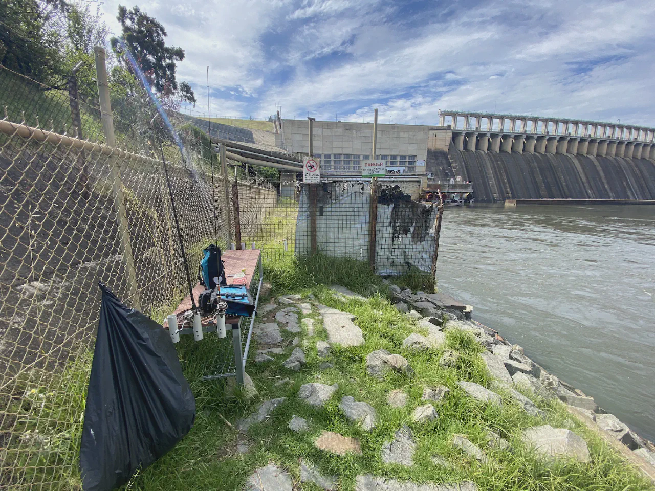 A nice little setup for local fishermen