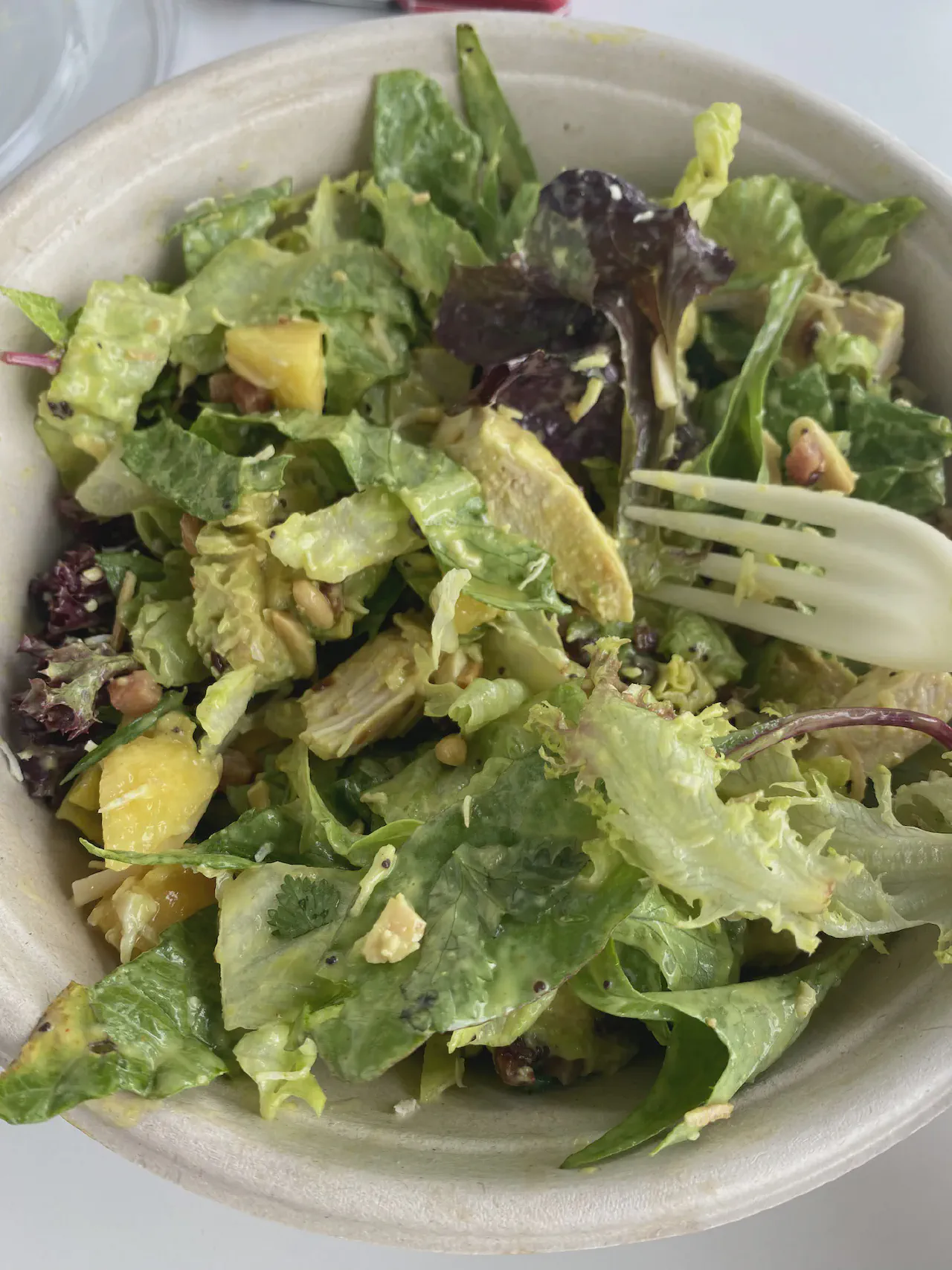 A yummy salad from Greenstreat