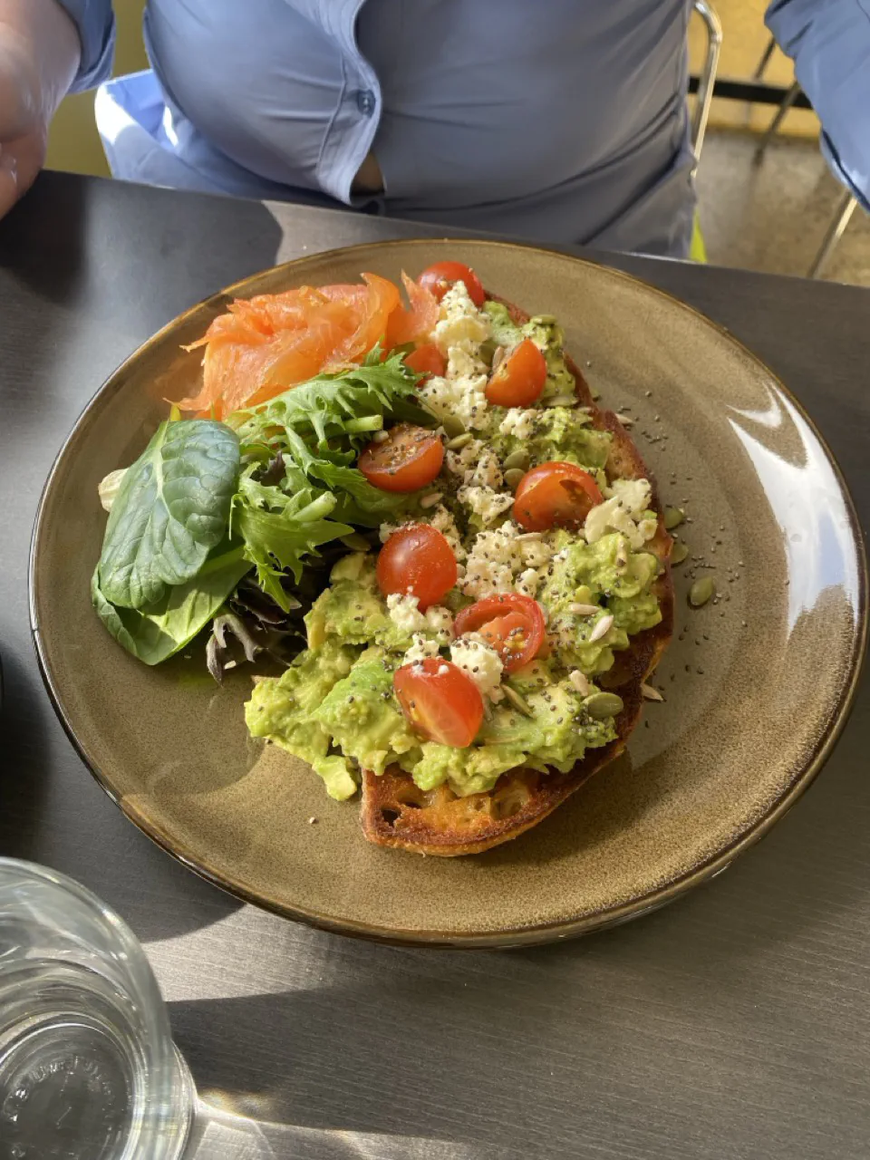 Danielle&rsquo;s smashed avocado
