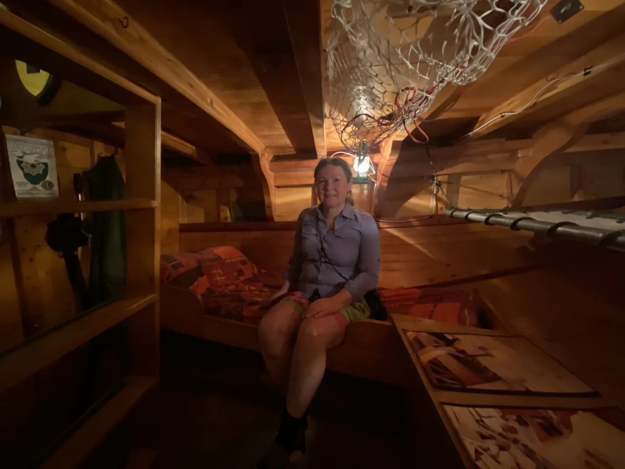 Danielle below decks