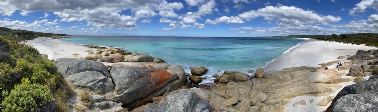 The Bay of Fires is just absolutely breathtaking in its beauty, natural white sands and deep blue sea.